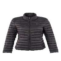 کاپشن مشکی زنانه مانتو Sn28 Padded 100559640 زین یقه دار زینتی Lumberjack