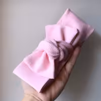 هدبند پاپیونی صورتی