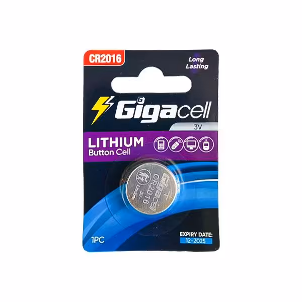 باتری سکه ای گیگاسل مدل 2016 بسته تکی
