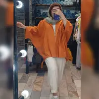 کت اسپرت لش برای اسپرت پسندا یه کار فری سایز باجنس عالی لینن
