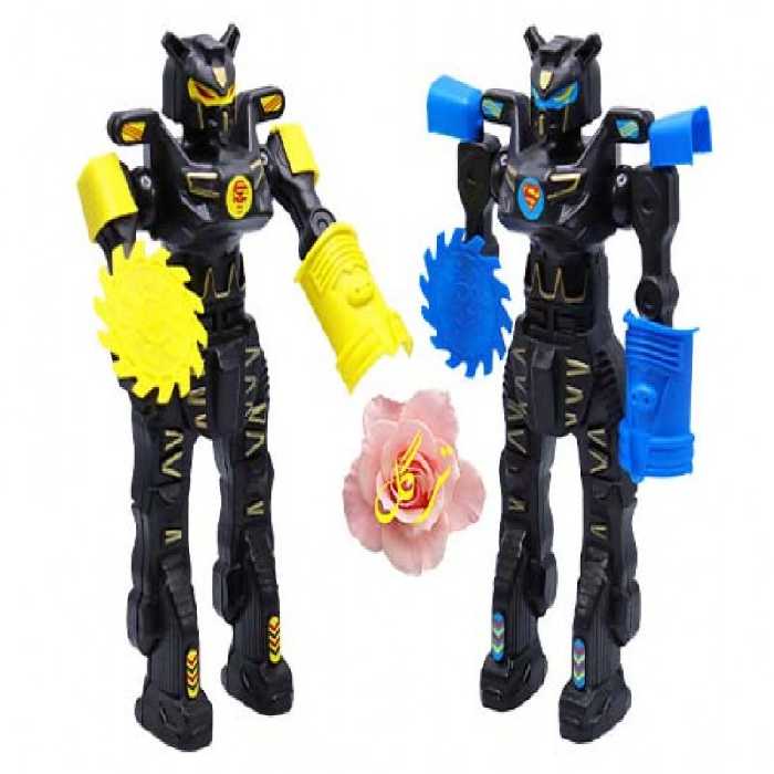 اسباب بازی ربات نینجا کار بسته دو عددی