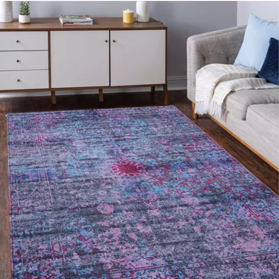 فرش ماشینی وینتیج 9متری 700 شانه تراکم 3300 کلاریس   کد M100648