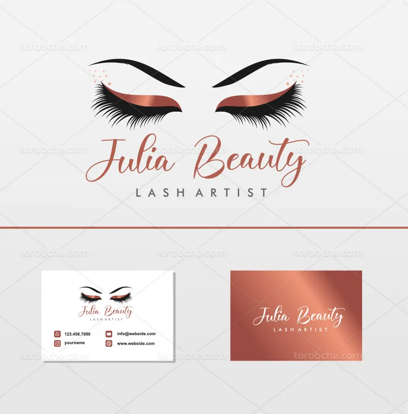 وکتور مژه و ابرو | گرافیک با طعم تربچه