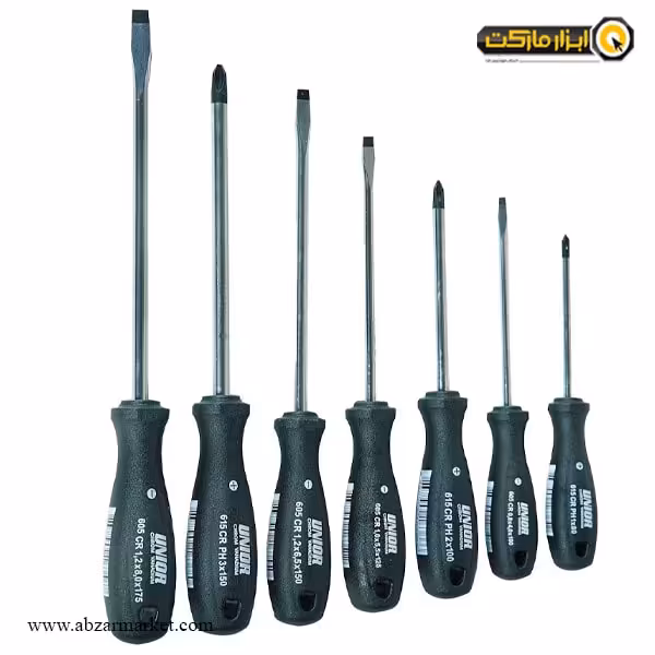 ست پیچ گوشتی یونیور 7 عددی مدل 607CS7CR