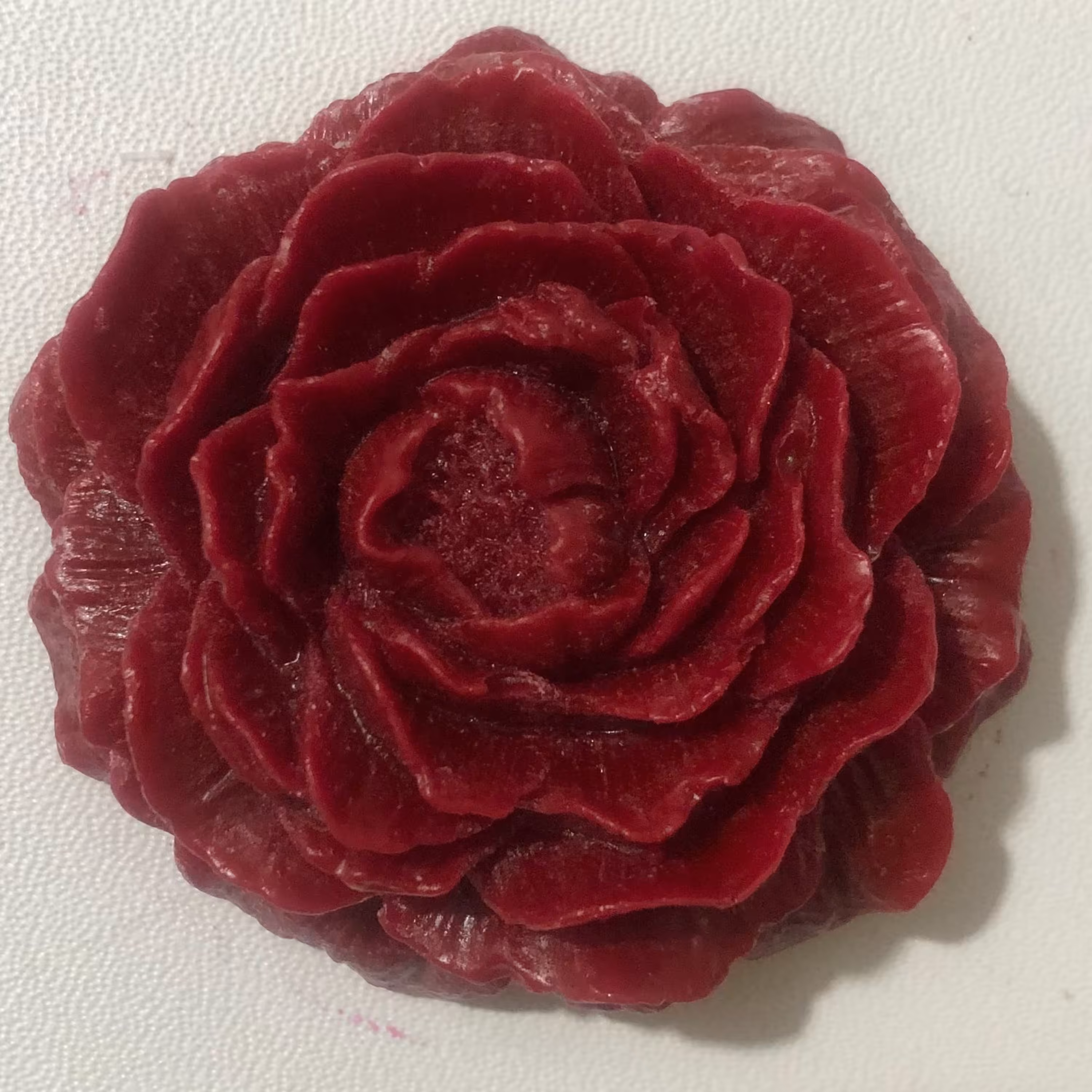 شمع گل آلاله قرمز- طول8 و ارتفاع3