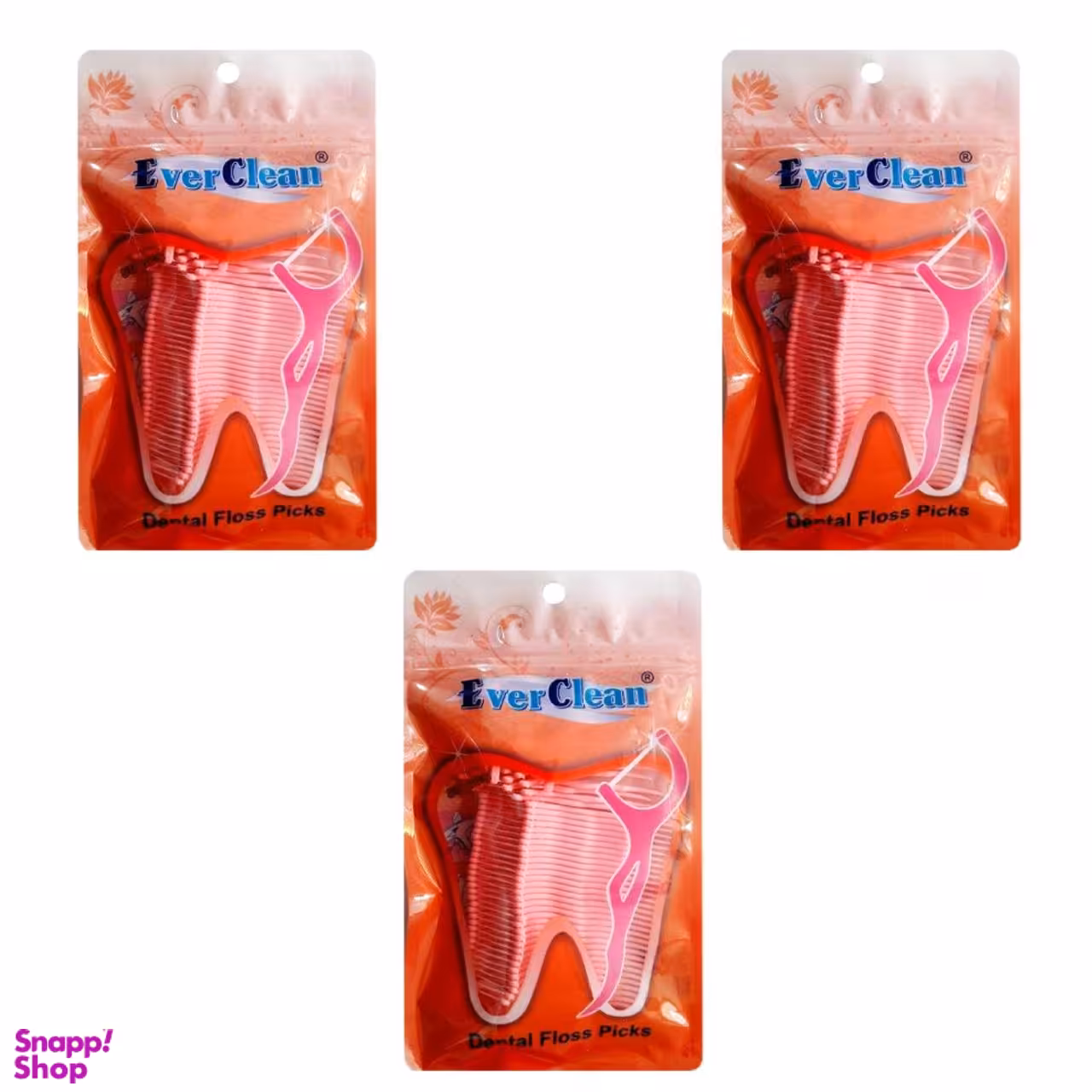 نخ دندان اورکلین (Ever Clean) کد 022 بسته 3 عددی