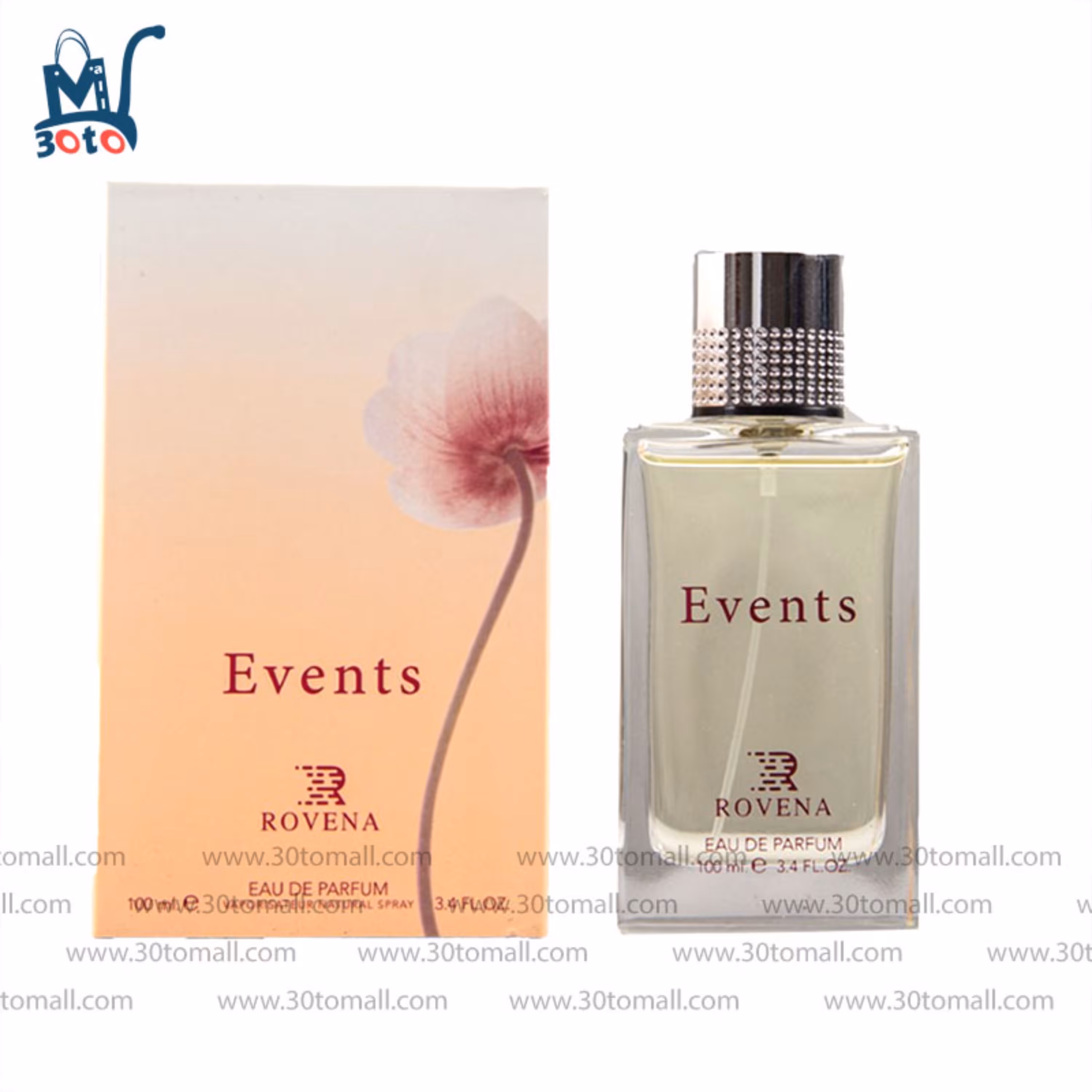 ادوپرفیوم زنانه روونا مدل events حجم 100میل