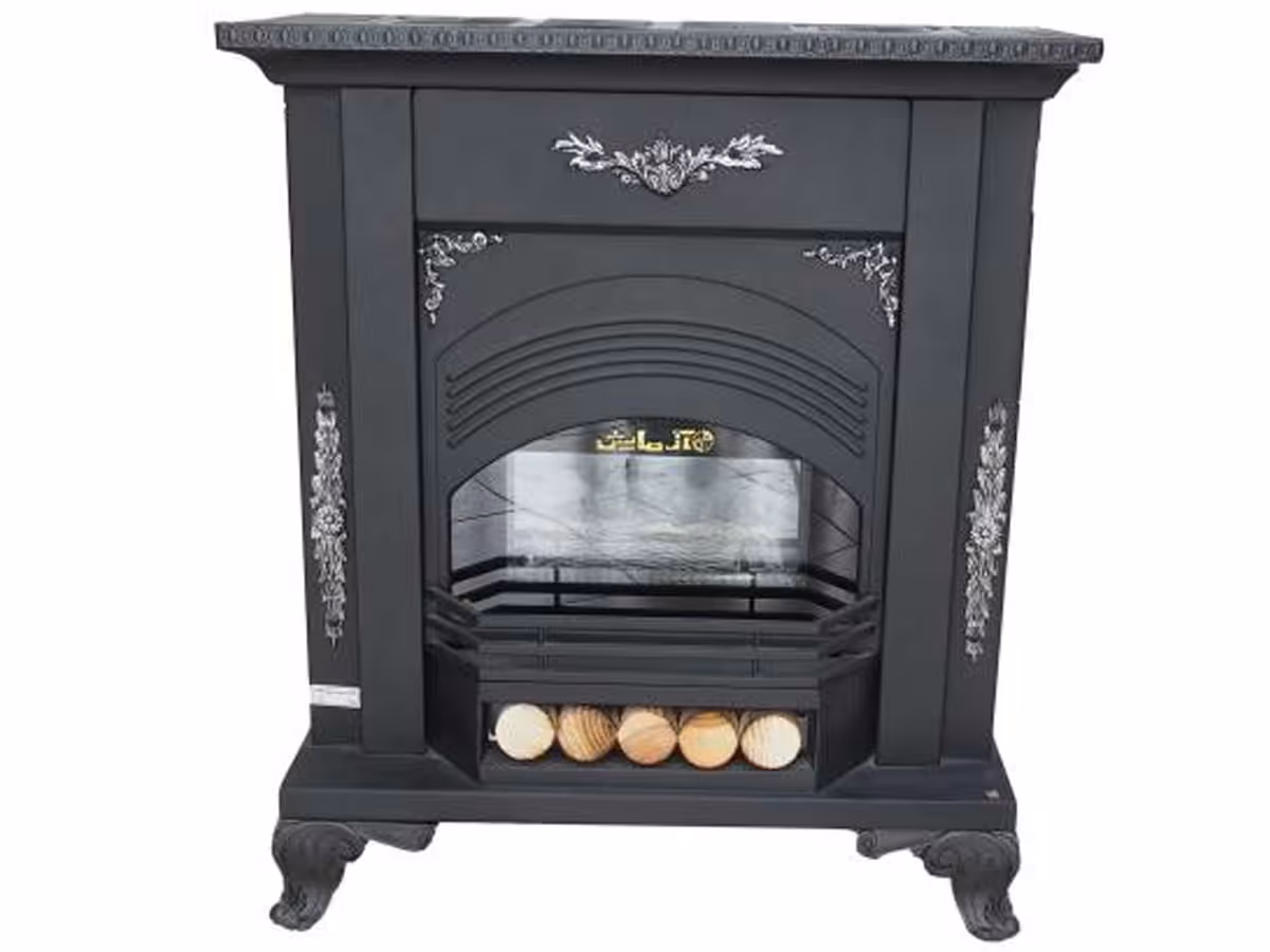 بخاری گازی آزمایش طرح شومینه ونیز 24000