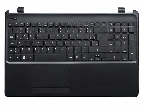 کیبورد لپ تاپ ایسر Aspire E1-572G مشکی با قاب C