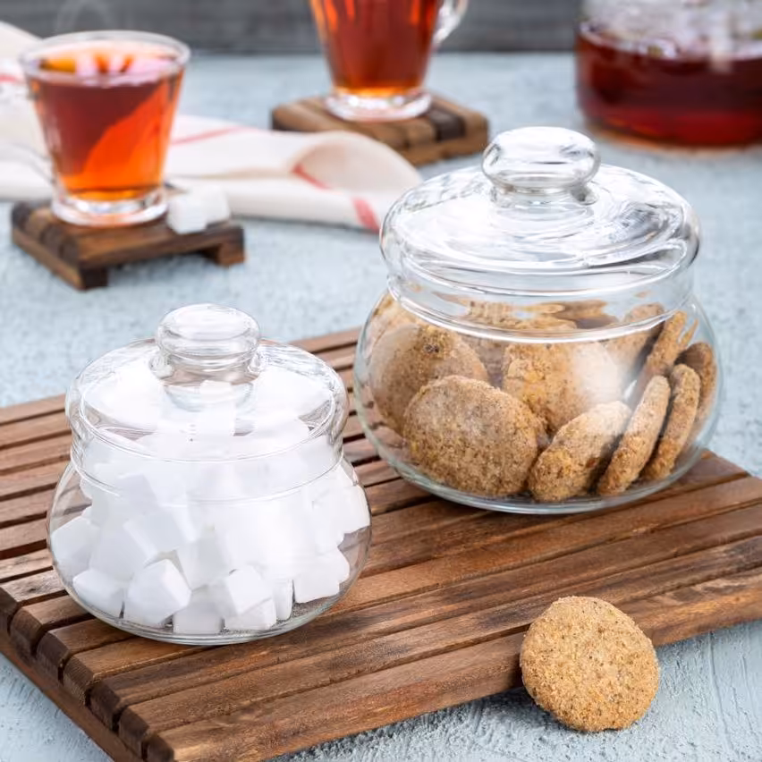 شکلات خوری یا قندان کلاسیک  سایز بزرگ بانکه کندی باکس