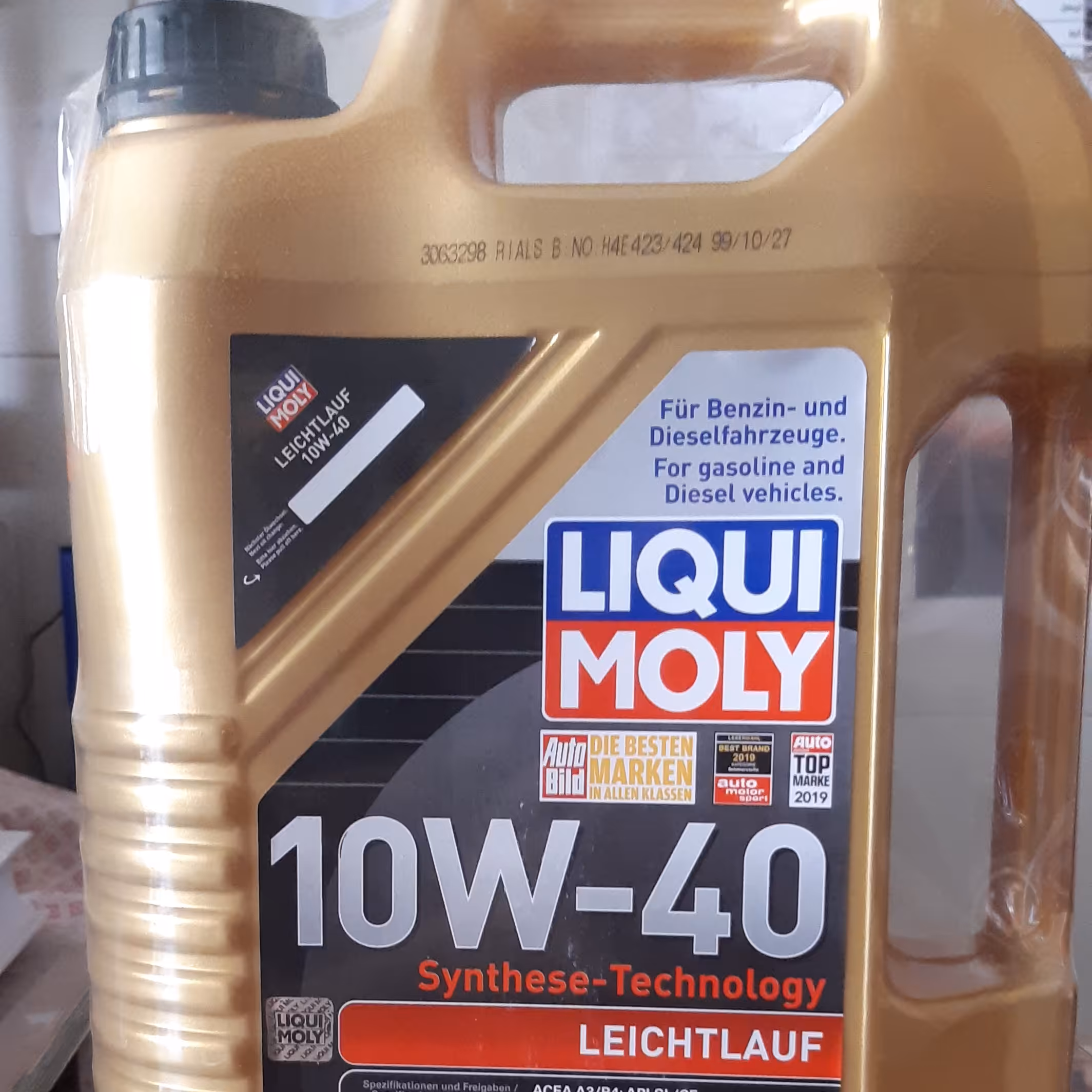 روغن موتور لیکومالی تحت لیسانس آلمان sl  10w40 در حجم 5 لیتری