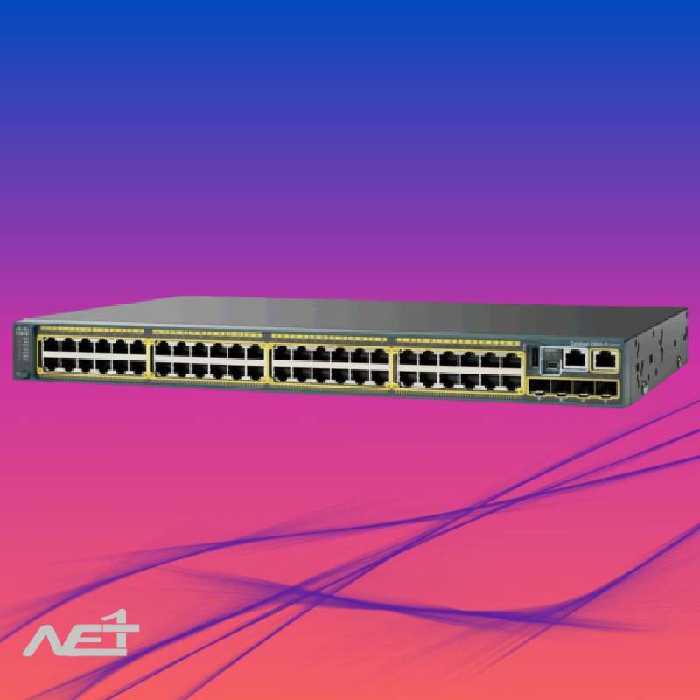 سوئیچ سیسکو مدل Ws_c2960x_48fpd_l