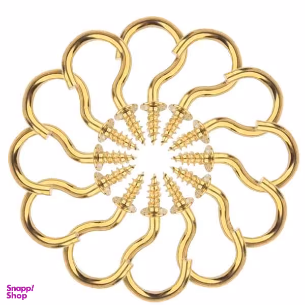 قلاب پیچ مدل L23 بسته 12 عددی