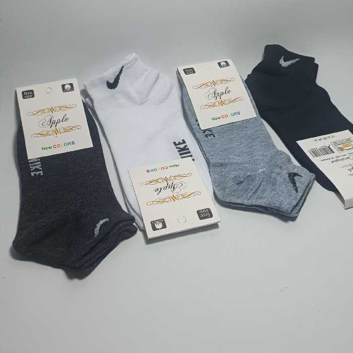 جوراب نیم ساق نایکی نانو در4رنگ وپک 4عددی فروشگاه آیسان 