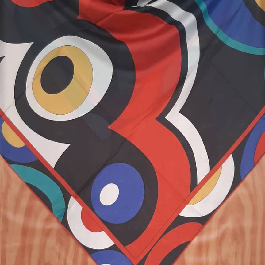 روسری ابریشم مجلسی