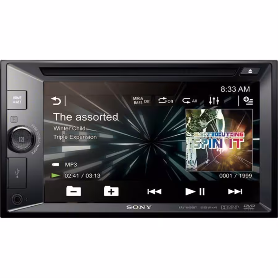 پخش کننده خودرو سونی مدل ایکس ای وی دبلیو 650 بی تی