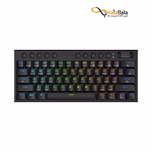صفحه کلید بی‌سیم ردراگون مدل NOCTIS PRO K632RGB-PRO • سوئیچ قرمز