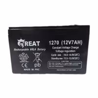 باتری یو پی اس 12ولت 7 آمپرساعت گریت مدل 1270