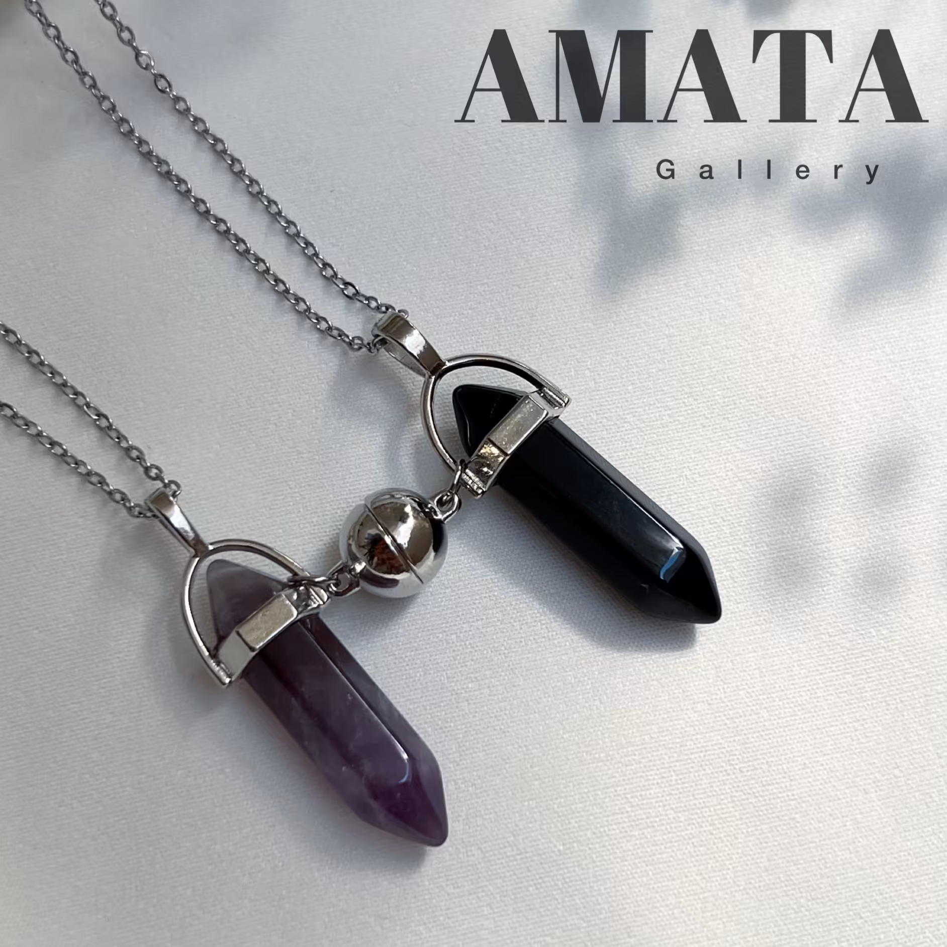 گردنبند مگنتی دوستی و منشوری اصلی ارسال رایگان 