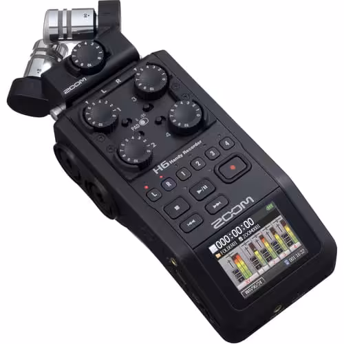 رکوردر زوم ZOOM H6 Handy Recorder