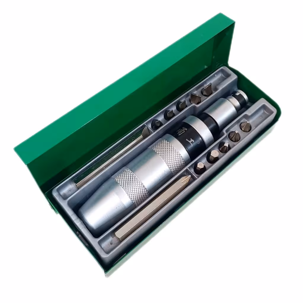 پیچ گوشتی ضربه خور مجموعه 13 عددی فوق حرفه ای