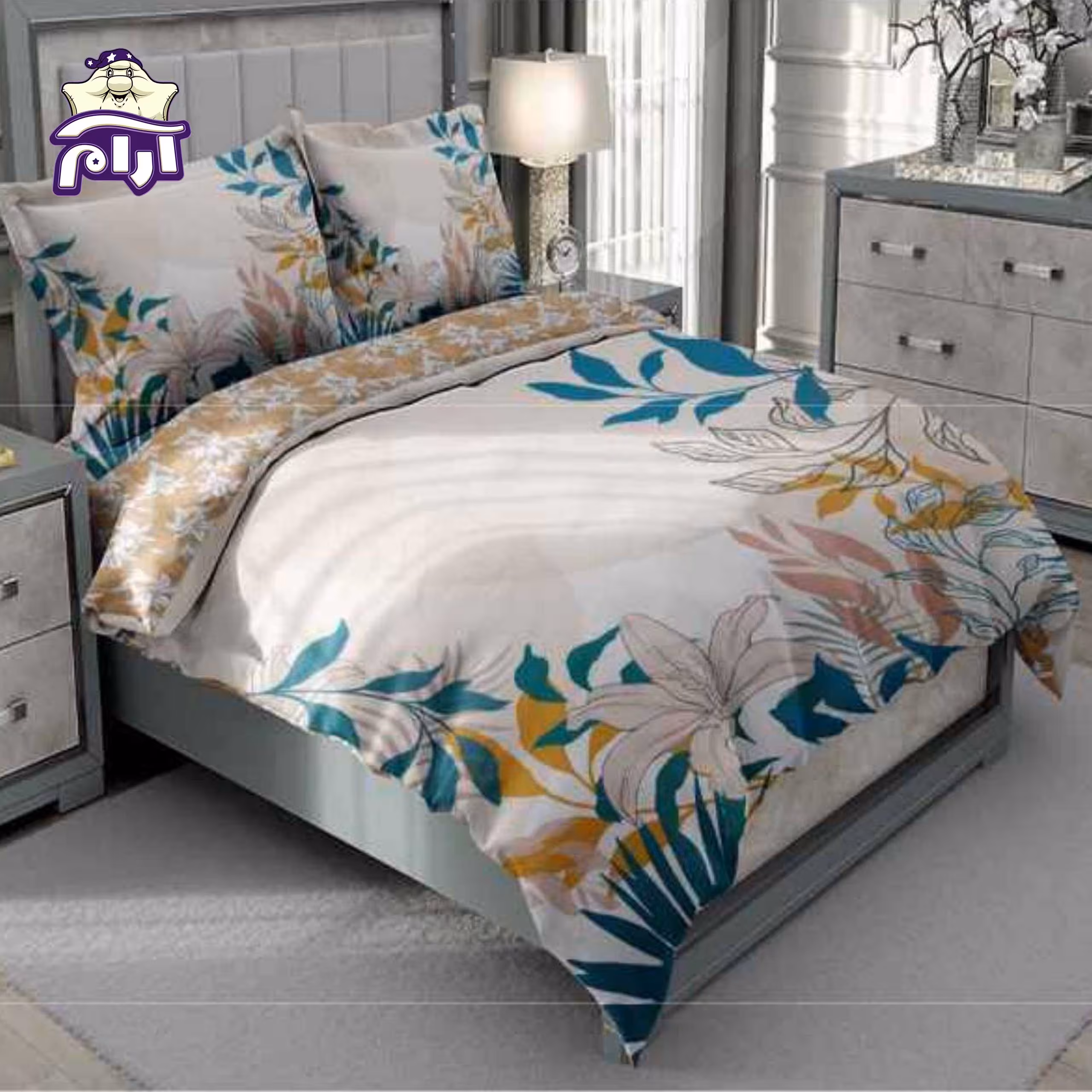 سرویس لحاف یک نفره سارای 4 تکه کد 3085