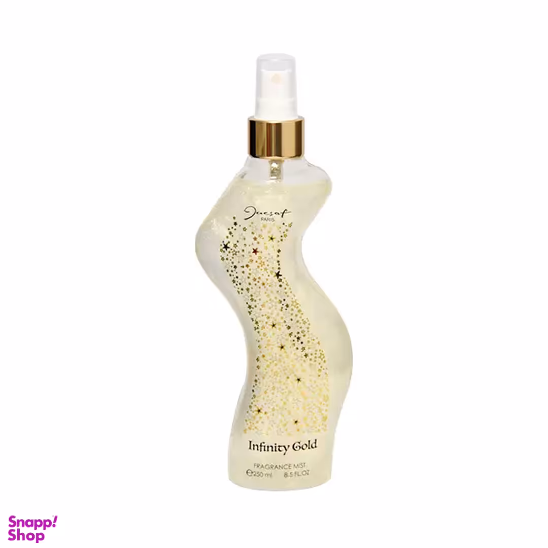 بادی اسپلش زنانه شاین دار ژک ساف مدل Infinity Gold حجم 250 میلی لیتر