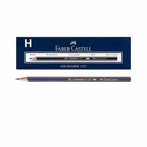 مداد طراحی H فابرکاستل Faber-Castell