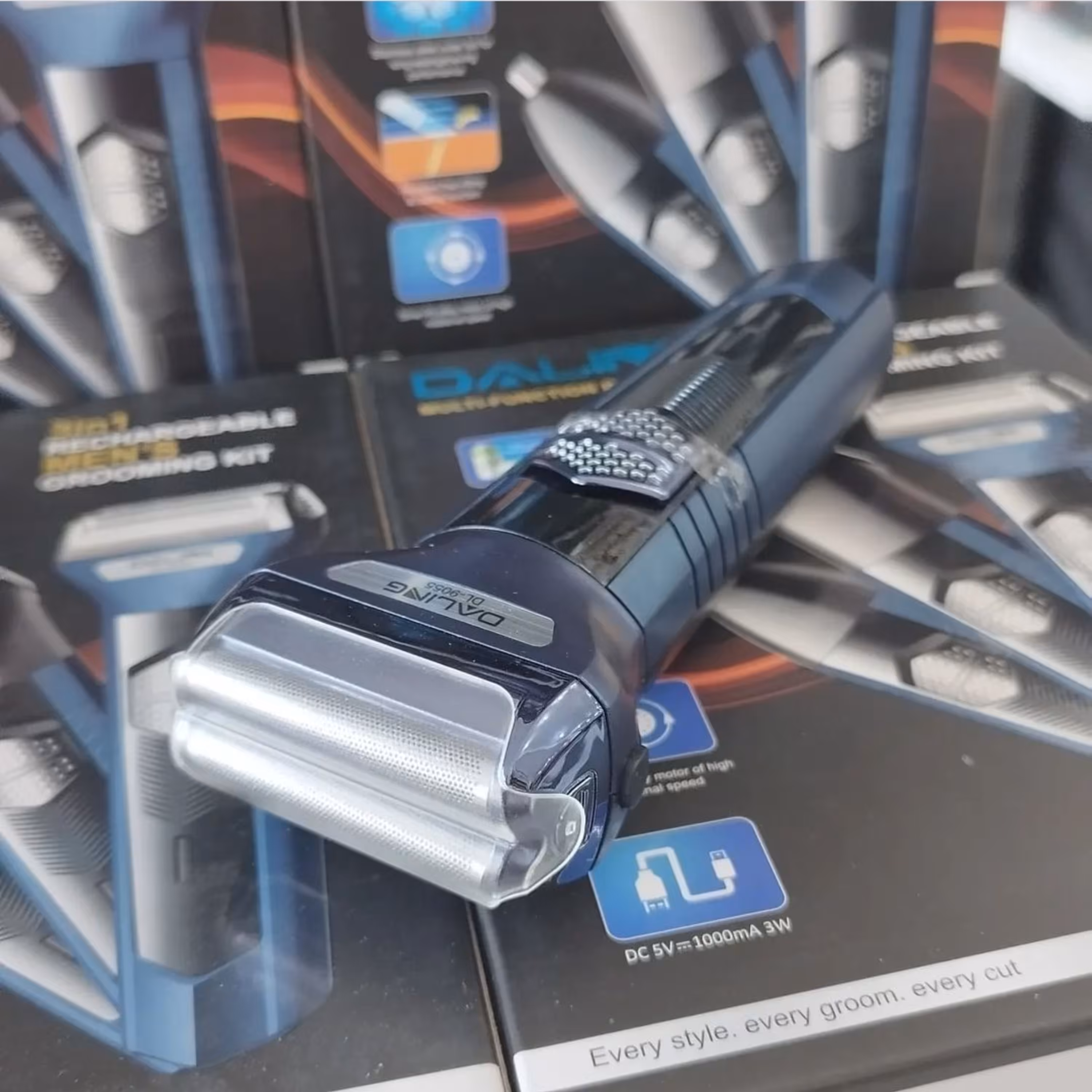 ماشین اصلاح سه کاره ریش تراش موزن بینی خط زن با درجات مختلف