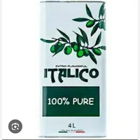 8 حلبی روغن زیتون ایتالیکو 3.55 لیتری اکسترا ویرجین(8 عدد) تاریخ مصرف 2 سال 