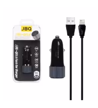 شارژر فندکی جی بی کیو مدل C503Q توان 36 وات با کابل شارژ آیفون