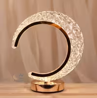 چراغ خواب کریستال ماه