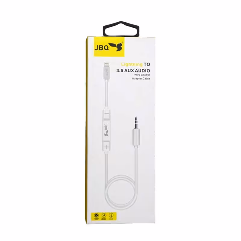 مبدل لایتنینگ به جک 3.5 میلی متری هدفون اپل مدل JMH-021