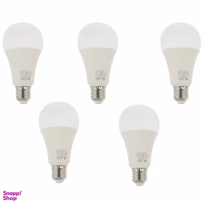لامپ ال ای دی 15وات افراتاب مدل AF-A70-15W پایه E27 بسته 5 عددی