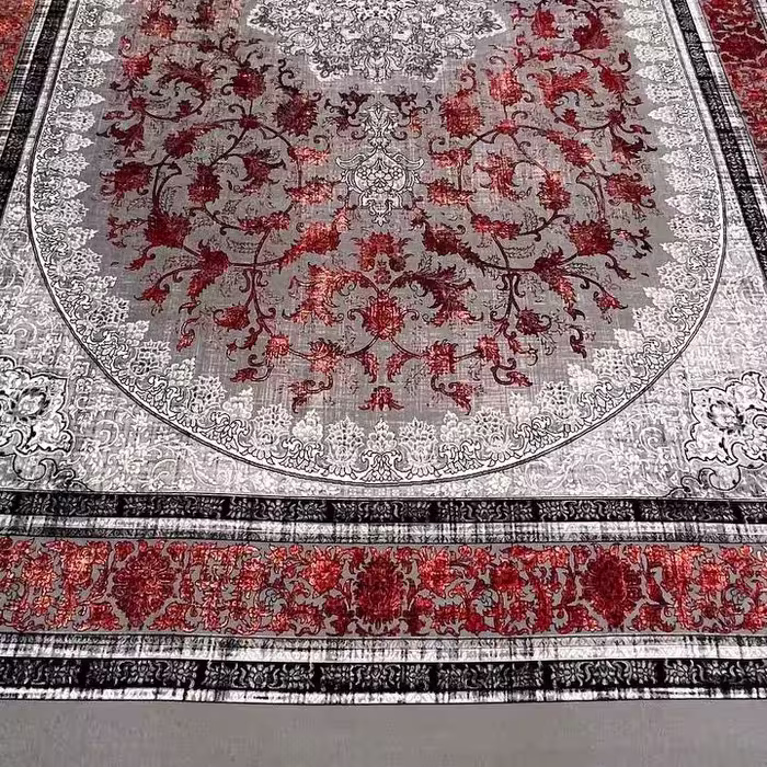 کاور فرش کشدار  کد rh165110 طرح بسیار بسیار  زیبا و عالی و با کیفیت عالی 9 متر ی (تنوع سایز قابل سفارش)