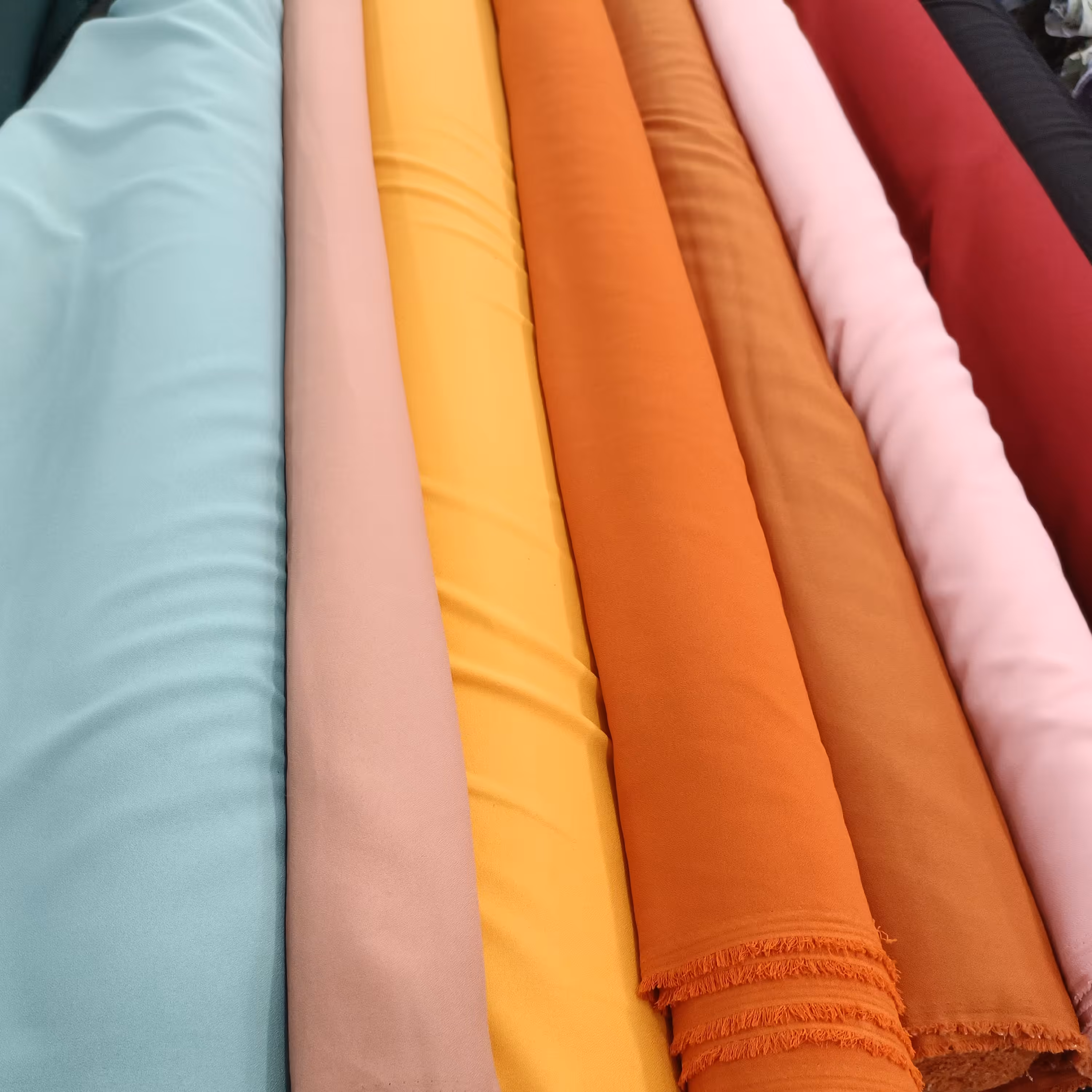 پارچه کرپ کش