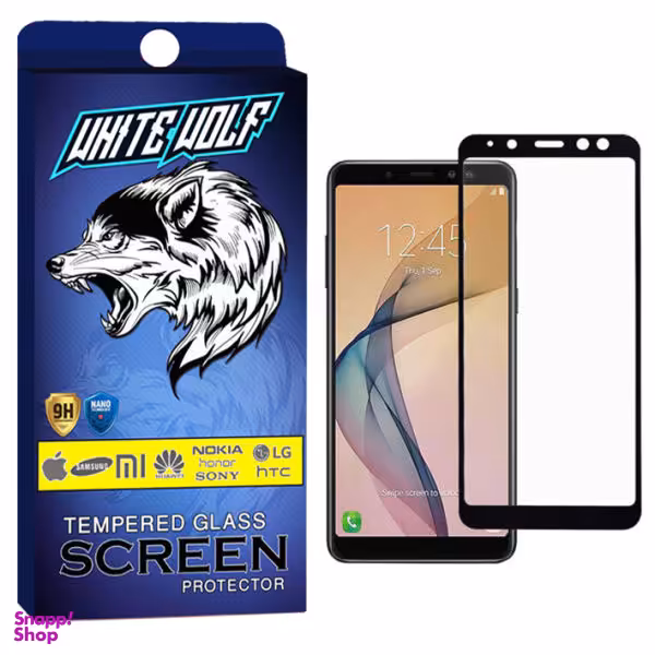 محافظ صفحه نمایش وایت ولف مدل WGF مناسب برای گوشی موبایل سامسونگ Galaxy A8 Plus