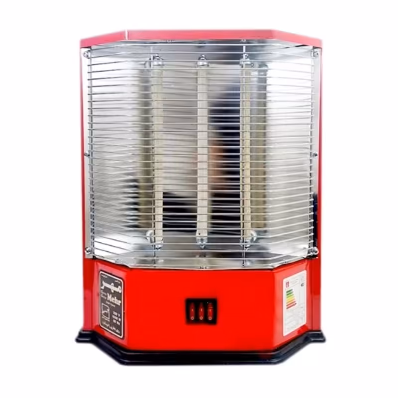 بخاری برقی مهر ایستاده سه المنت