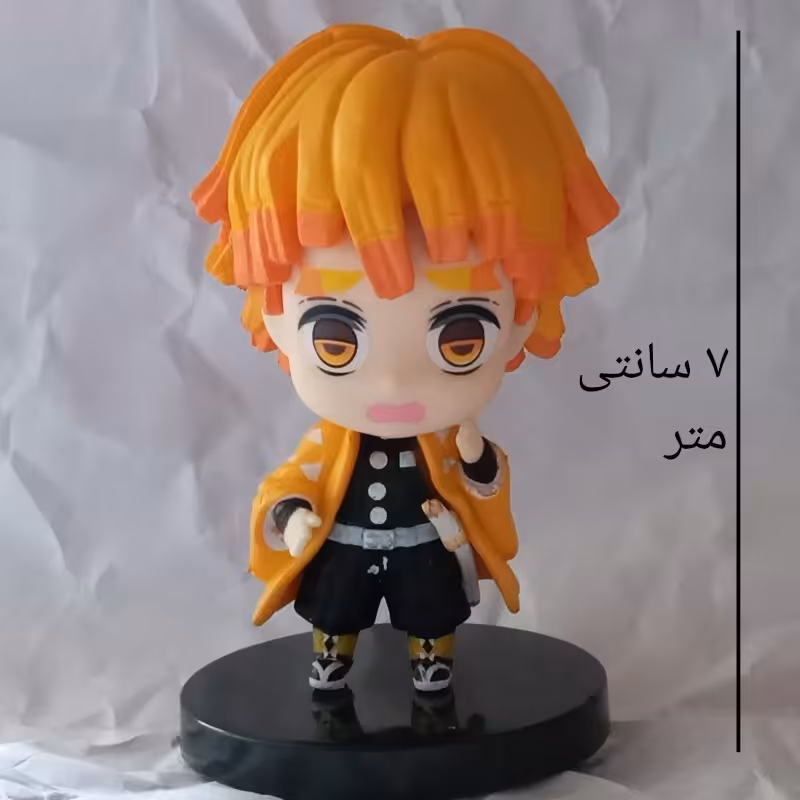 اکشن فیگور  زنیتسو انیمه شیطان کش 7 سانتی Kimetsu no yaiba 