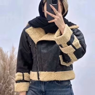 کاپشن چرم بوفالو