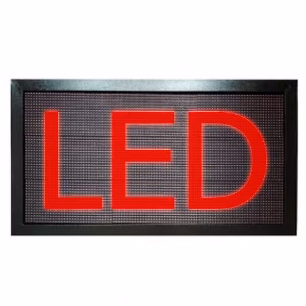 تابلو روان LED قرمز سایز 58×106 cm برند CSA اصلی