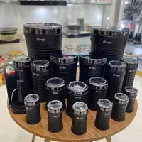 سرویس آشپزخانه 18 پارچه MGS ام جی اس مدل کریستالی رنگ مشکی 