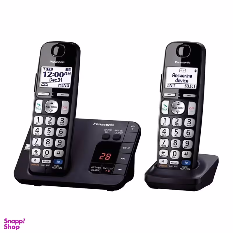 تلفن بی سیم پاناسونیک مدل KX-TGE432 مجموعه 2 عددی