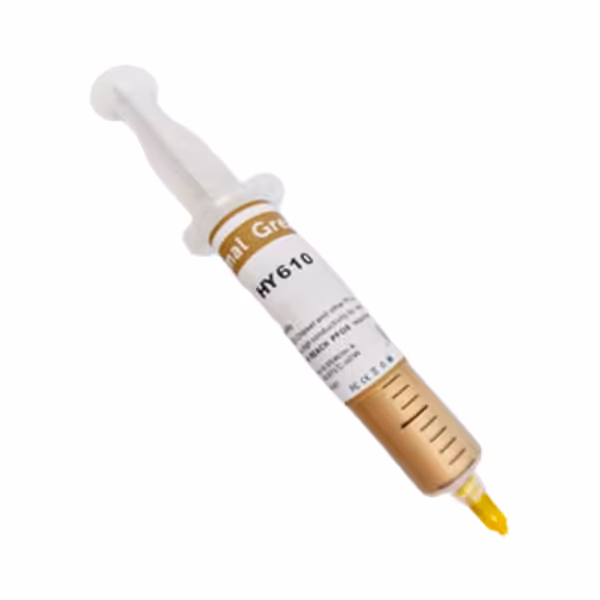 خمیر سیلیکون سرنگی طلایی بزرگ مدل 006