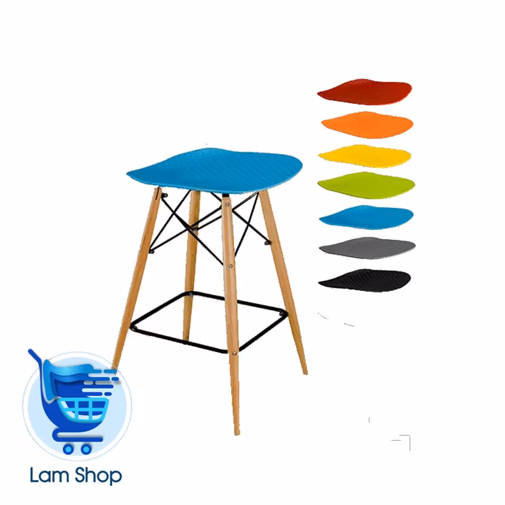 صندلی پایه بلند چوبی f600 بنیزان(زمان ارسال 15تا 20 روز کاری)
