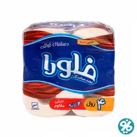 دستمال توالت 4 قلو فلورا