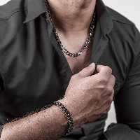 نیم ست Cartier مردانه دودی مدل Zoris