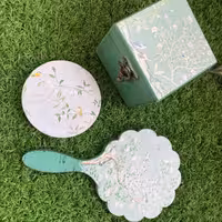 ست جعبه و آیینه چوبی باغ بهشت