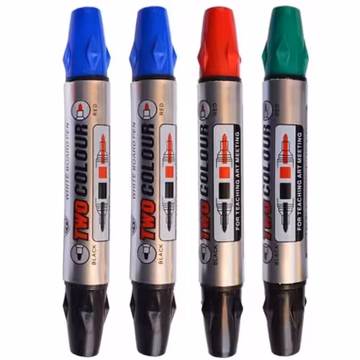 ماژیک دو رنگ در رنگ بندی متنوع