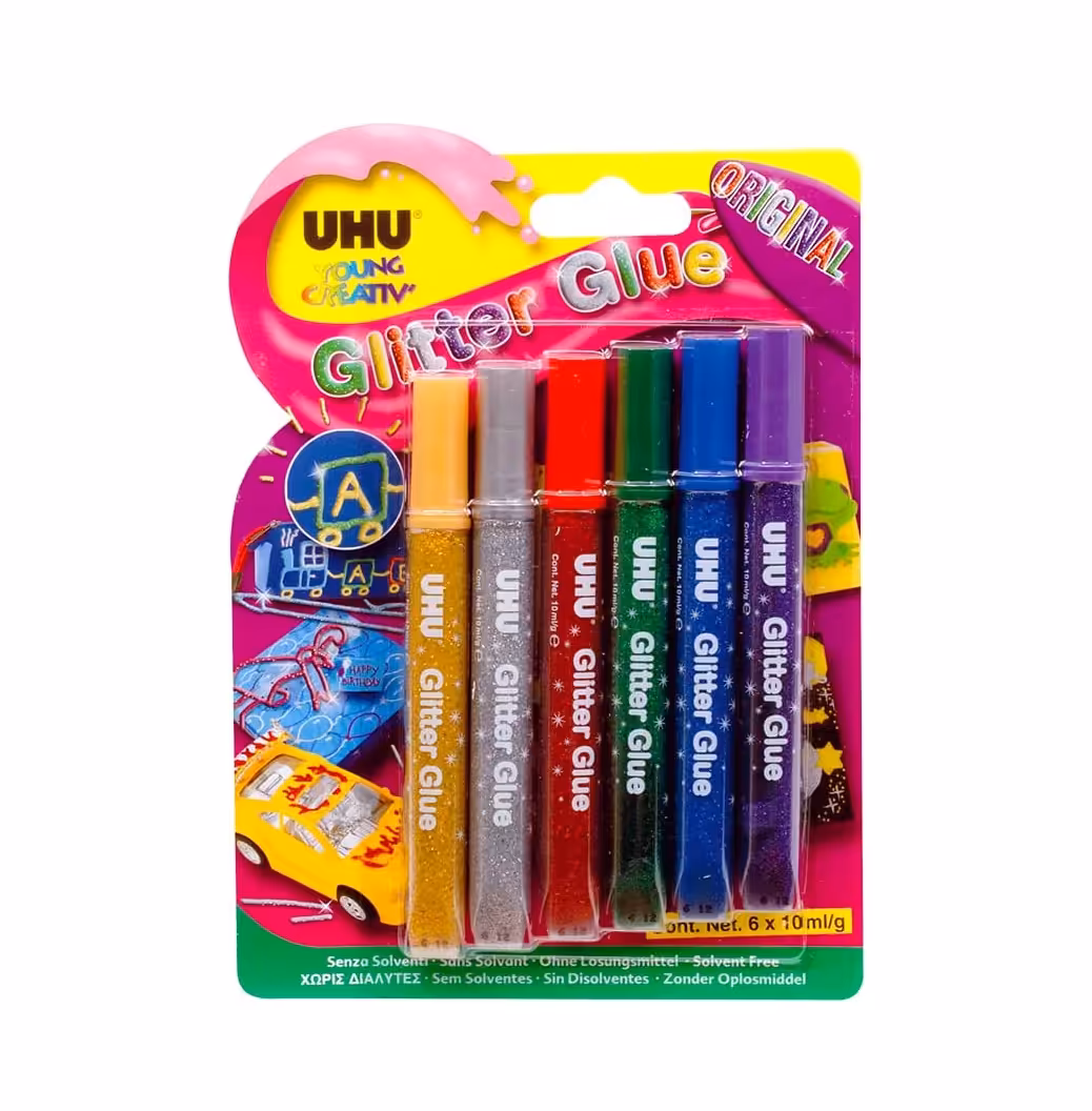 چسب اکليلی 6 رنگ اوهو